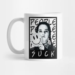 People suck W. Addams Mug